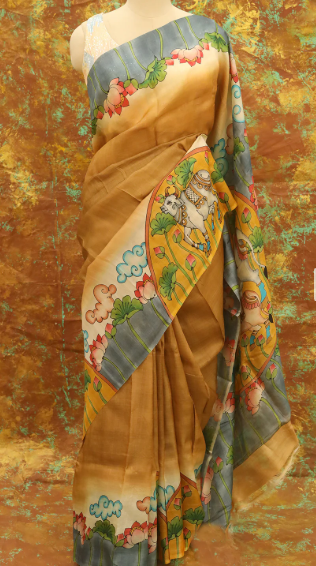 Tassar Saree